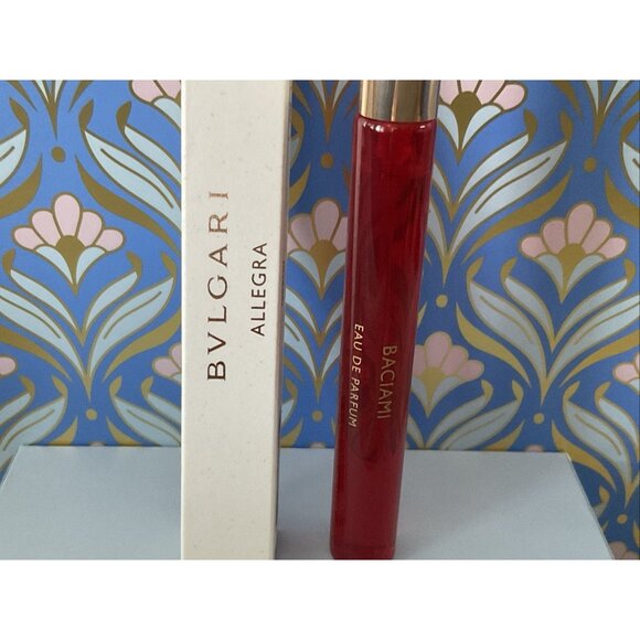 Bvlgari Allegra BACIAMI Eau de Parfum EDP Perfume Travel Size Spray .34 oz /10ml - Picture 2 of 4